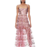 Midnight Embellished Blush Gown