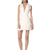 Estelle White Mini Dress