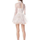 Daphne Ivory Long Sleeve Mini Dress