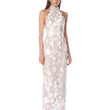 Jasmine Halterneck Maxi Dress