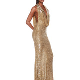 Iris Gold Gown