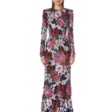 Delaney Pink Multi Gown