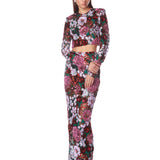 Delaney Pink Multi Two Piece Set