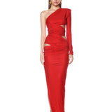 Alana One Shoulder Gown