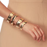 Armor Cuff Bracelet Set