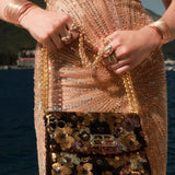 Rosalia Gold Multi Bag