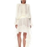 Calia Chiffon Long Sleeve Blouse