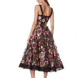 Amanda Pink Midi Dress