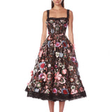 Amanda Pink Midi Dress