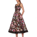 Amanda Pink Midi Dress