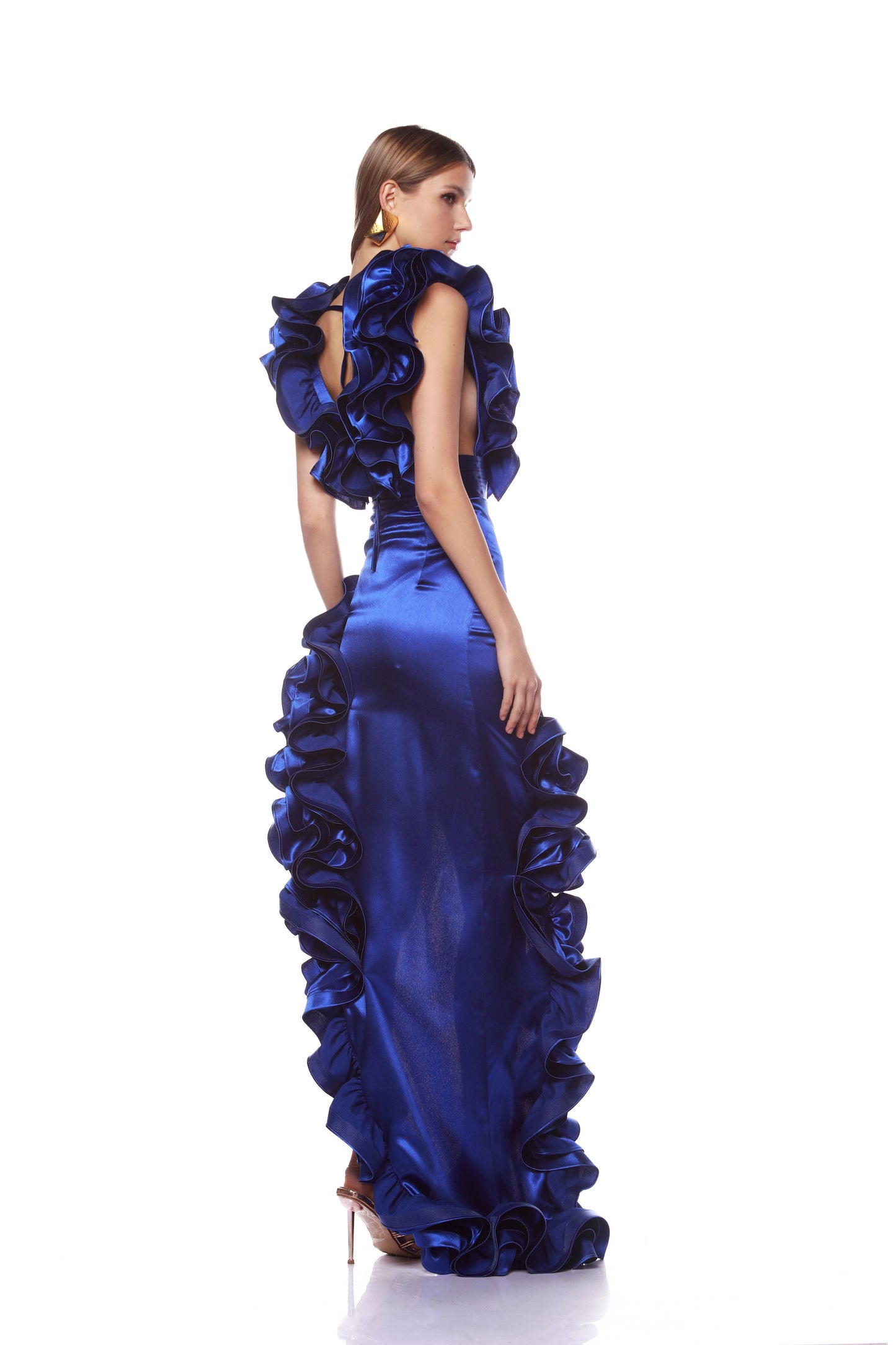 Aurora Cobalt Blue Gown