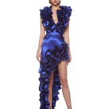 Aurora Cobalt Blue Gown