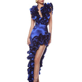 Aurora Cobalt Blue Gown