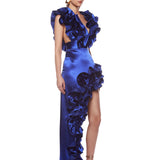 Aurora Cobalt Blue Gown