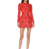 Maia Red Mini Dress