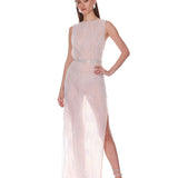 Lucienne Blanc Gown