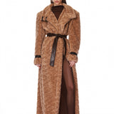 Look 7: Long Teddy Coat
