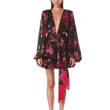 Bedouin Pink Lily Mini Dress