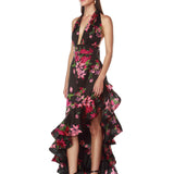 Bronte Pink Lily Maxi Dress - SAMPLE
