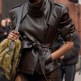 Faux Fur Iman Shoulder Bag