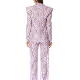 Capri Lilac Lace Blazer - SAMPLE