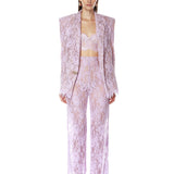 Capri Lilac Lace Blazer - SAMPLE