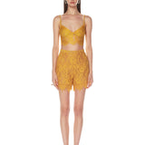 Capri Marigold Lace Bralette - SAMPLE