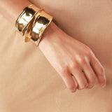 Chunky Hinged Cuff Bracelet