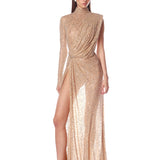 Diana One Shoulder Gown