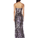 Farah Lilac Strapless Gown - SAMPLE