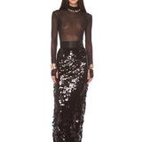 Gia Sequin Skirt