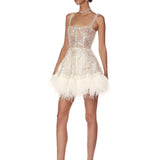 Mademoiselle Beaded Mini Dress - Pre Order - BRONX AND BANCO