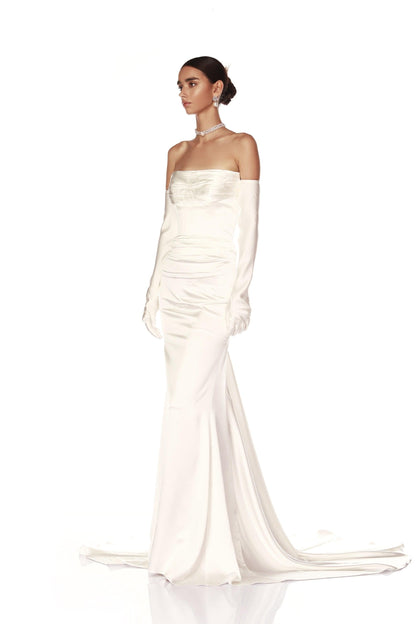 Bisou Strapless Gown - Pre Order - BRONX AND BANCO