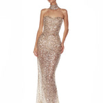 Giselle Silver Sequin Gown - Pre Order - BRONX AND BANCO