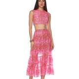 Megan Pink Two Piece Set