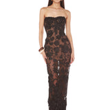 Jasmine Black Maxi Dress