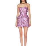 Jasmine Maraya Lilac Mini Dress