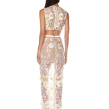 Jasmine White Multi Top - SAMPLE