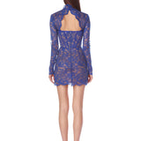 Lyra Blue Mini Dress - Sample