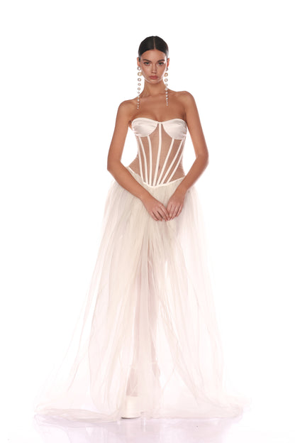 Odile Strapless Gown