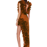 Aurora Copper Gown