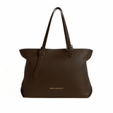 Rue Shopper in Tobacco Pebbled Leather