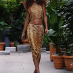 Wayla Gold Two Piece Set - Pre Order - BRONX AND BANCO