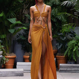 Tetra Mustard Gown - Pre Order - BRONX AND BANCO