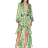 Savanna Esperanza Long Sleeve Gown - SAMPLE