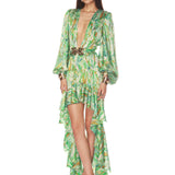 Savanna Esperanza Long Sleeve Gown - SAMPLE