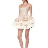 Catalina Ivory Mini Dress