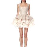 Catalina Ivory Mini Dress