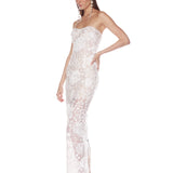 Sophia White Maxi Dress