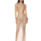 Stevie Champagne Two Piece Set